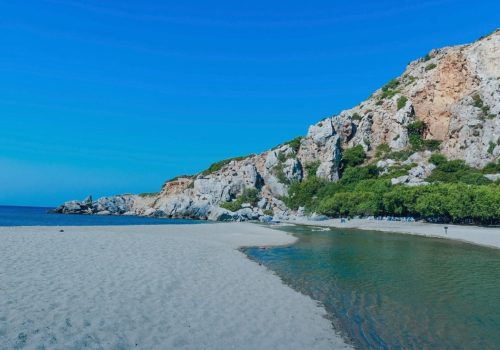 Preveli op Kreta: het palmenstrand aan de zuidkust